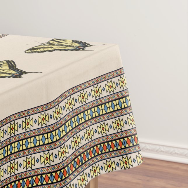 Toalha De Mesa Borboleta-do-sudoeste-amarela-suavizada (Posição Original)