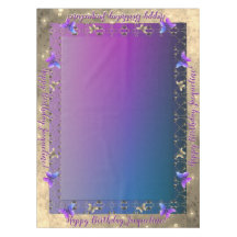 Borboleta Romântica de Rosa-Ornamentado