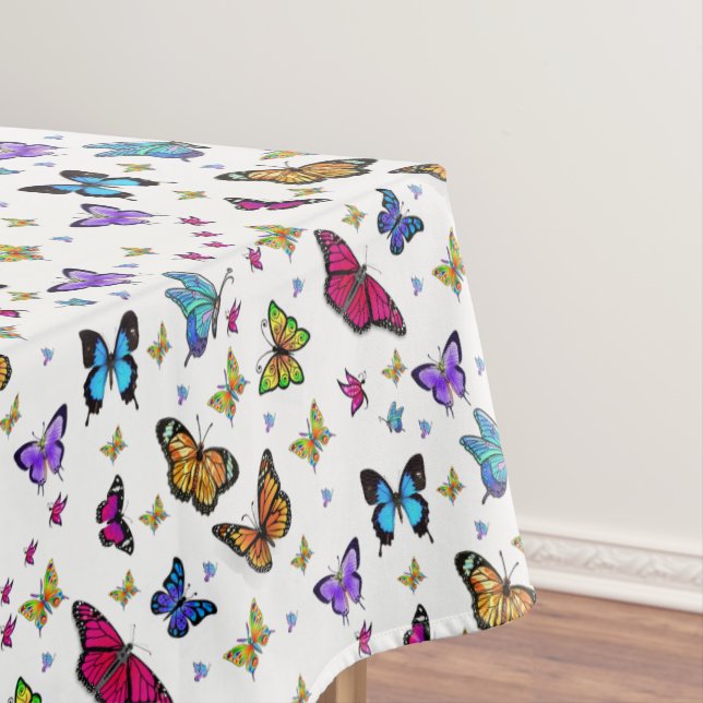 Toalha De Mesa Borboleta Tablecloth (Posição Original)
