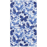 Borboletas Aquarela Azul