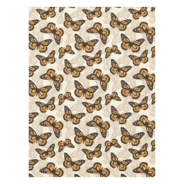 Toalha De Mesa Borboletas de monarca (Frente)
