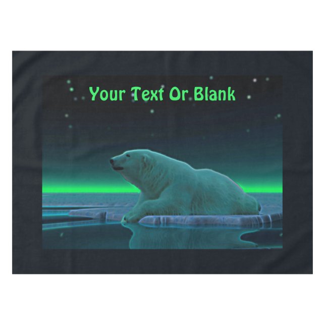 Toalha De Mesa Borda de gelo (Frente (Horizontal))