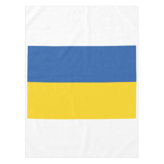Toalha De Mesa Botão Bandeira da Ucrânia