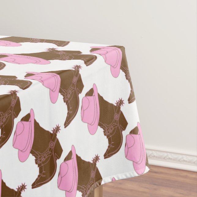 Toalha De Mesa Botas da vaqueira (Posição Original)