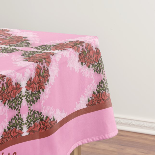 Toalha De Mesa Bougainvillea Tablecloth (Posição Original)