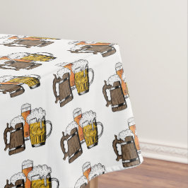 Toalha De Mesa Branca | Novelty Three Cheers | Cervejas