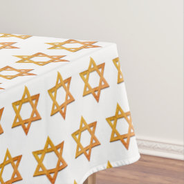 Toalha De Mesa Branco moderno | Rosh Hashanah | ESTRELA DE DAVI