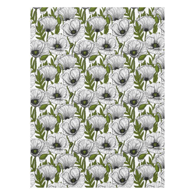 Toalha De Mesa Brancos em branco (Frente)