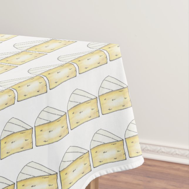Toalha De Mesa Brie Festa de Provando de Queijo (Posição Original)