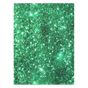 Toalha De Mesa Brilho verde chamativo
