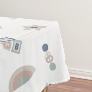 Toalha De Mesa Brinquedos de bebês de madeira moderna e Trendy