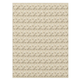 Toalha De Mesa Brown and White Ginko sai em Tan