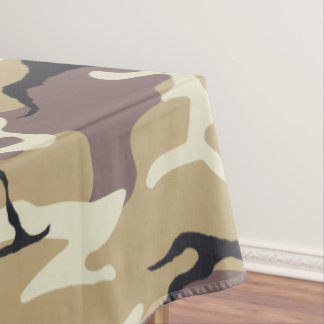 Toalha De Mesa Brown Camo