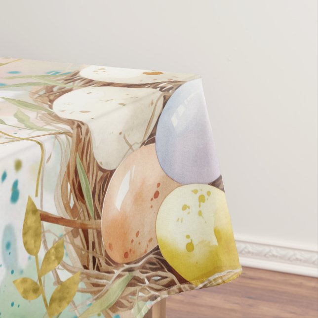 Toalha De Mesa Brushstroke Bird Art (Posição Original)