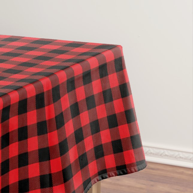 Toalha De Mesa Buffalo Plaid Print (Posição Original)