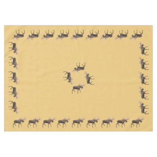 Toalha De Mesa Bull Moose