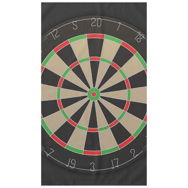 Toalha De Mesa Bullseye Dart Dartboard Lover Especial (Frente)
