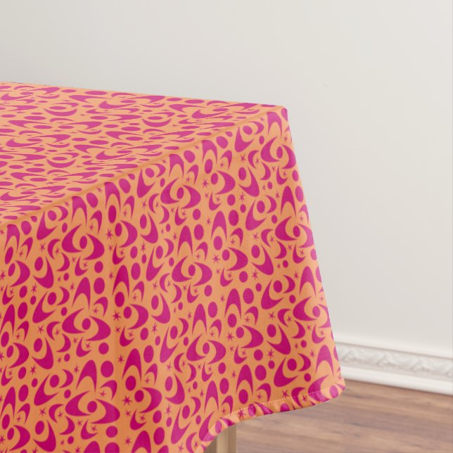 Toalha De Mesa Bumerangues Retro (Posição Original)