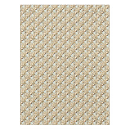 Toalha De Mesa Buquê de Natal elegante de luxo de horta de ouro