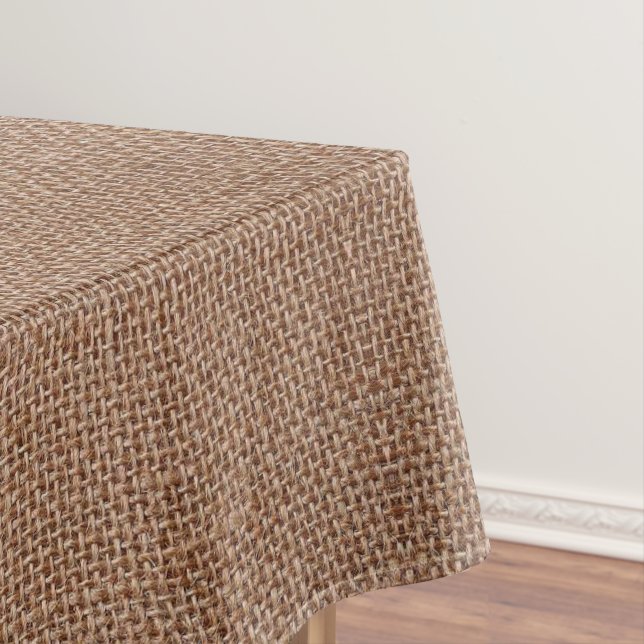 Toalha De Mesa burlap escuro (Posição Original)
