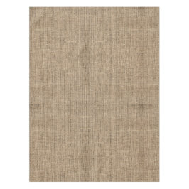 Toalha De Mesa burlap natural castanho