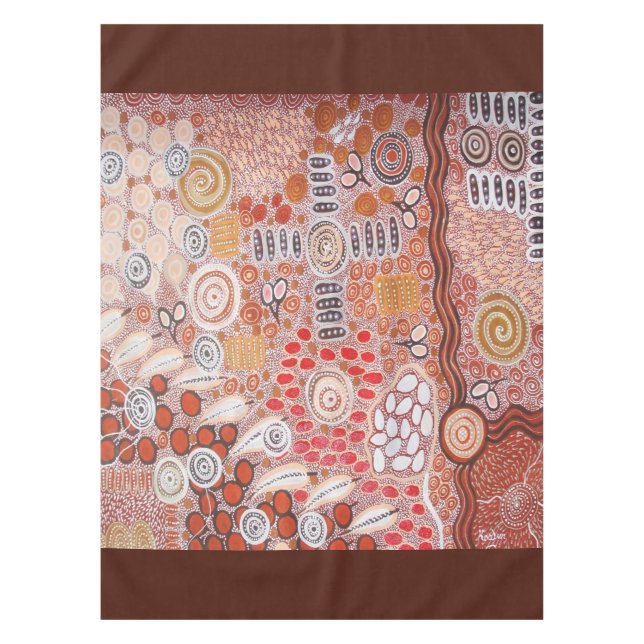 Toalha De Mesa Bush Tucker Mesa Cloth (Frente)