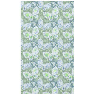 Toalha De Mesa Butterflies Blues & Greens