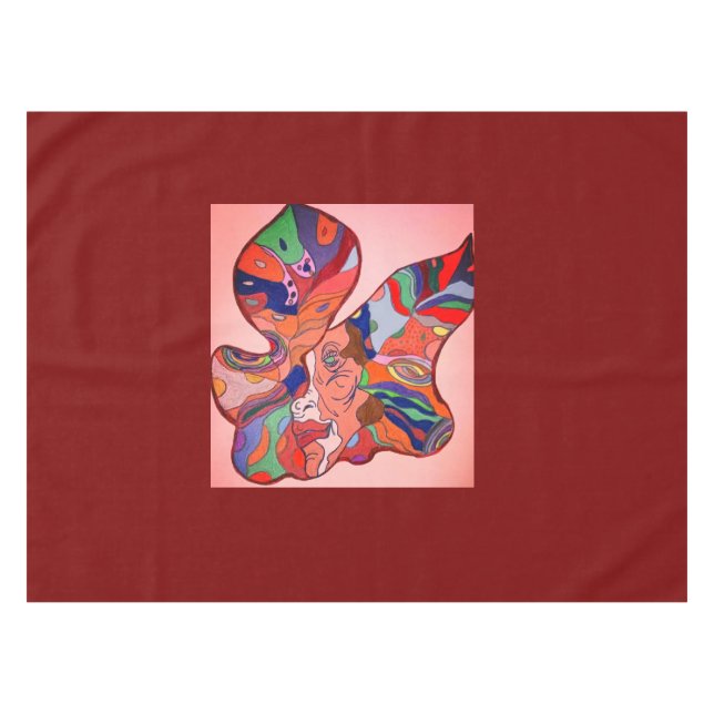 Toalha De Mesa Butterfly Leaf Portrait (Frente (Horizontal))