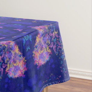 Toalha De Mesa Butterfly Tablecloth Heart - Love