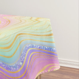 Toalha De Mesa Cabeças de Abstrato coloridas