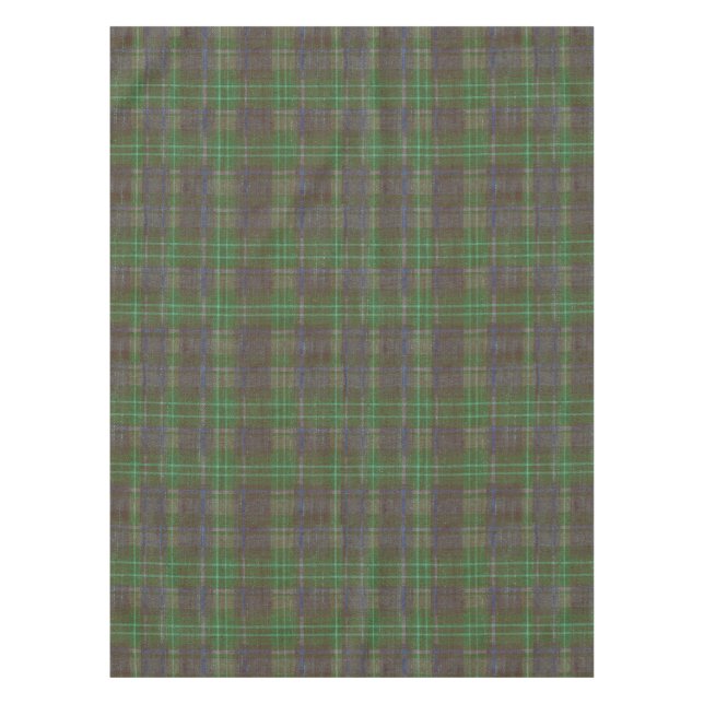 Toalha De Mesa Cabin Forest Green Tartan (Frente)
