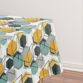 Toalha De Mesa Cachorros. padrão geométrico de abstrato.1