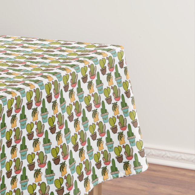 Toalha De Mesa Cacto & Succulents internos no teste padrão dos (Posição Original)
