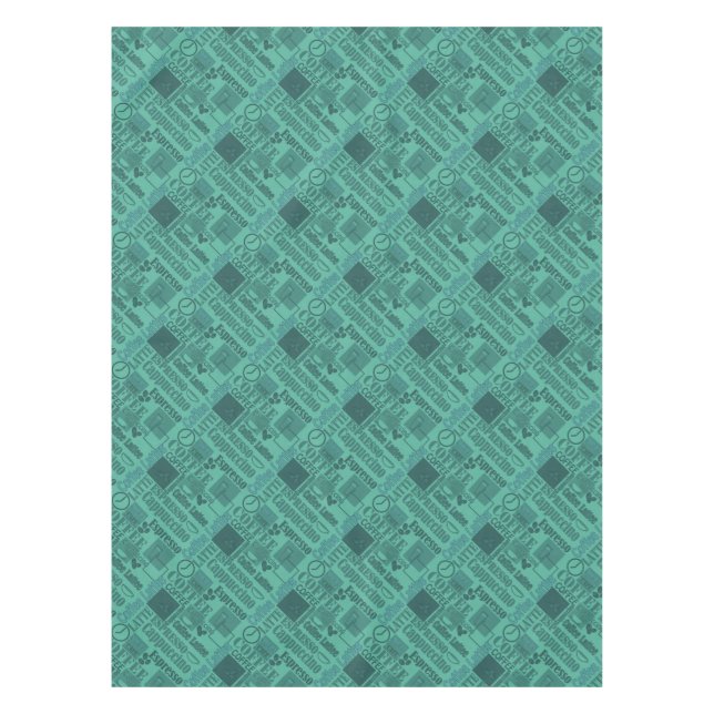 Toalha De Mesa Café adorável (Frente)