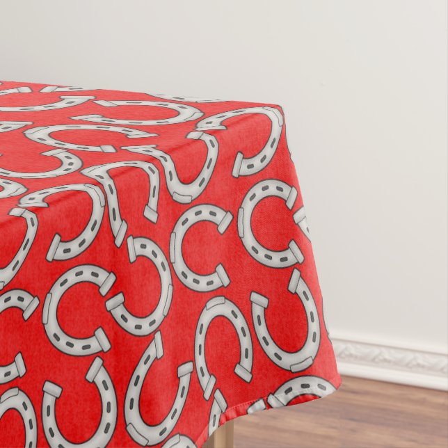 Toalha De Mesa Caldo de mesa do sapato do Cavalo do País (Posição Original)