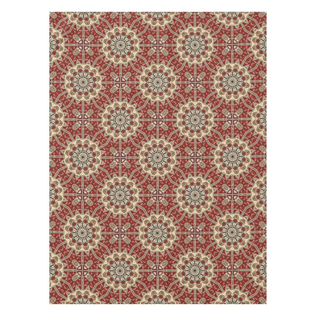 Toalha De Mesa Caleidoscópio turco do tapete (Frente)