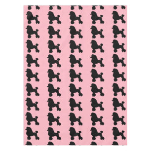 Toalha De Mesa Camisa De Poodô Rosa Inspirou Tablecloth