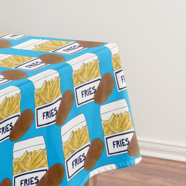 Toalha De Mesa Camisolas-de-banho Praia Batatas fritas (Posição Original)