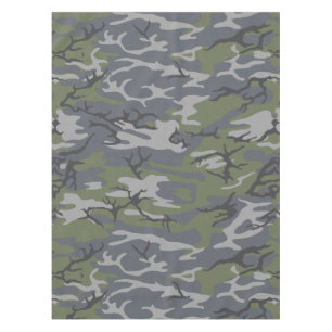 Toalha De Mesa Camo de Descultura de Tempo Atingido