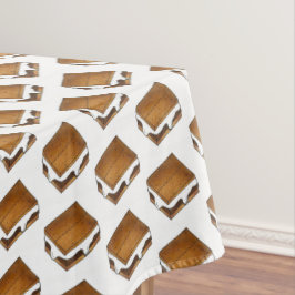 Toalha De Mesa Campfire S'mores Chocolate Marshmallow Smore