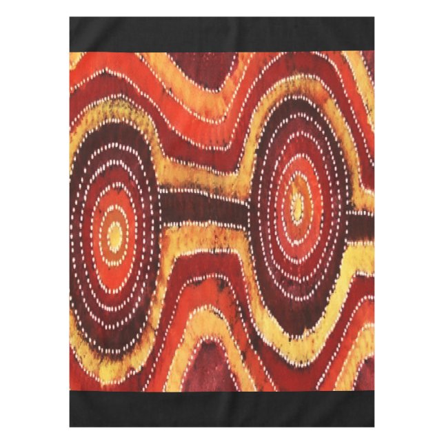 Toalha De Mesa Campos do Deserto Tablecloth (Frente)