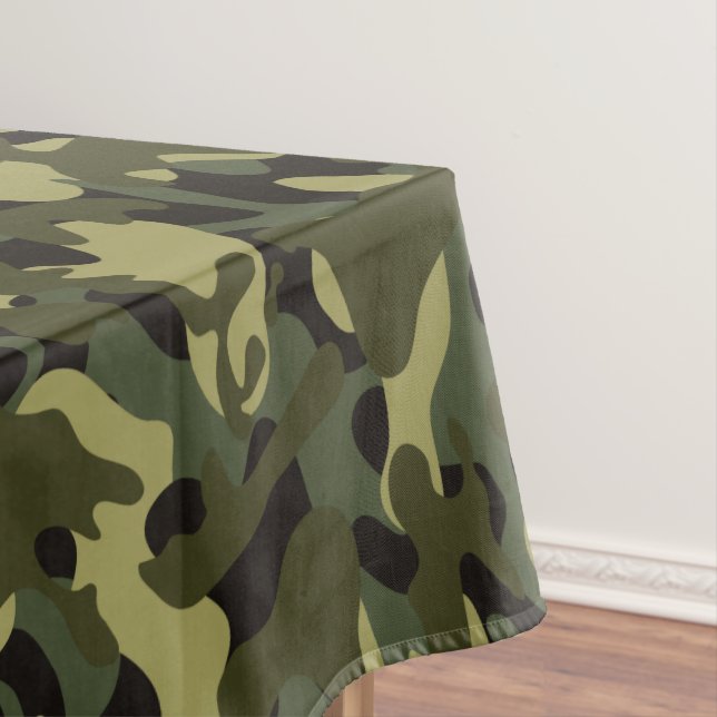 Toalha De Mesa Camuflagem Euro Primavera (Posição Original)