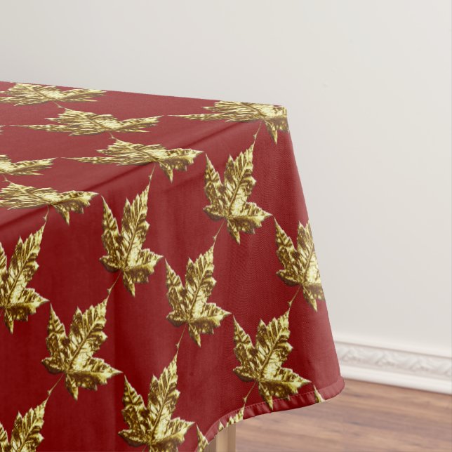 Toalha De Mesa Canadá Tablecloth Canadá Dourado Tablecloth (Posição Original)