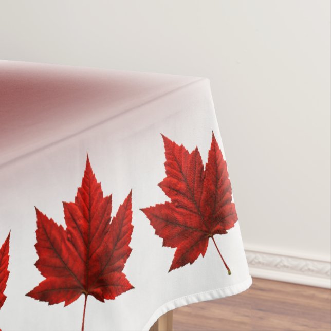 Toalha De Mesa Canadá Tablecloth Canada Maple Leaf Tablecloth (Posição Original)