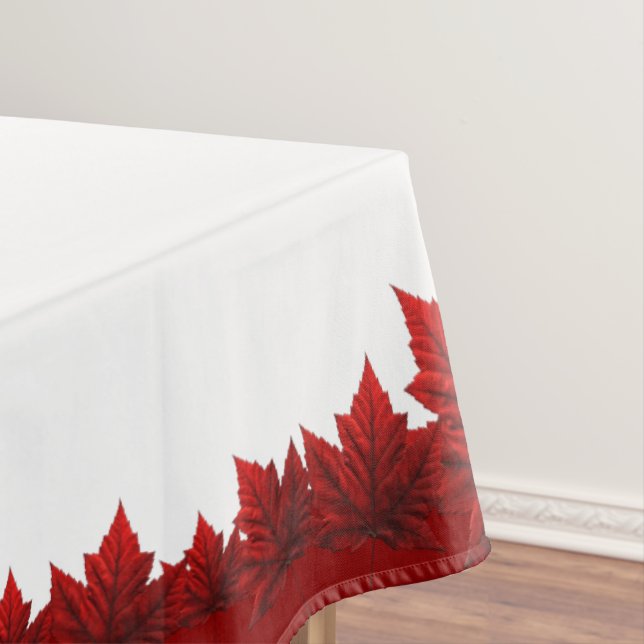 Toalha De Mesa Canadá Tablecloth Canada Maple Leaf Tablecloth (Posição Original)
