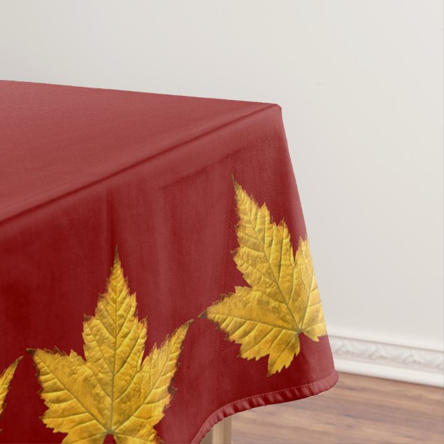 Toalha De Mesa Canadá Tablecloth Canada Maple Leaf Tablecloth (Posição Original)