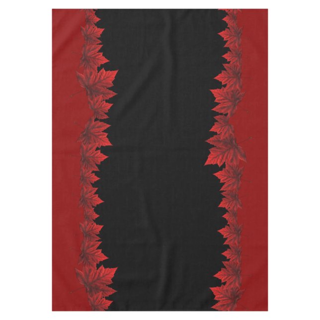 Toalha De Mesa Canadá Tablecloth Canada Maple Leaf Tablecloth (Frente)
