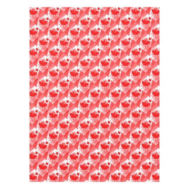 Toalha De Mesa Canadiano Maple Leaf Layout Style CANADA (Frente)