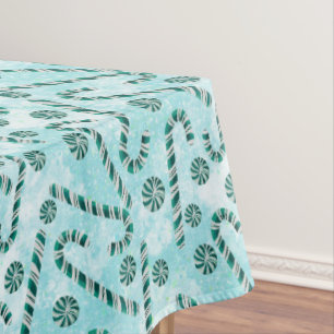 Toalha De Mesa Candy Cane Peppermint Natal
