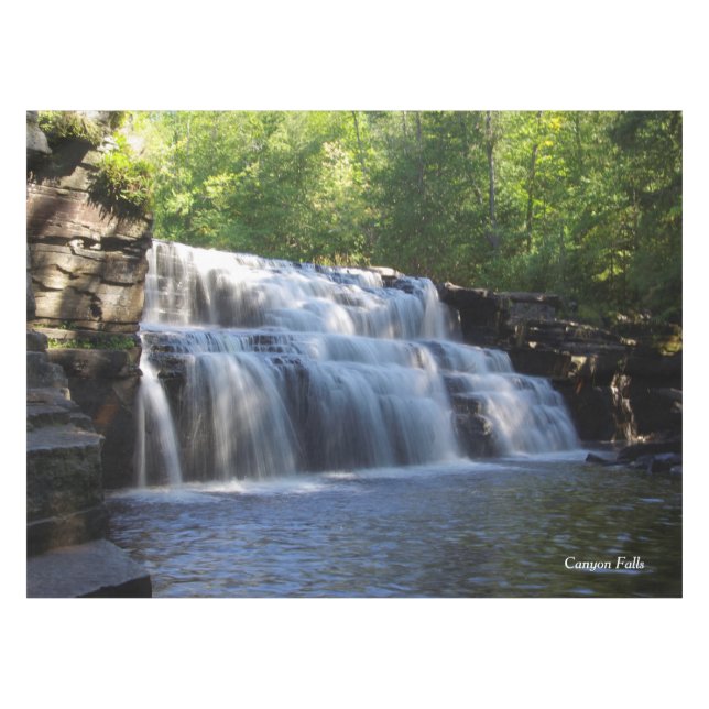Toalha De Mesa Canyon Cai o pano da mesa (Frente (Horizontal))
